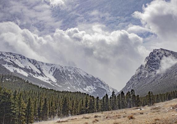 happy spring love GYE. Looking west, up-canyon on our return.