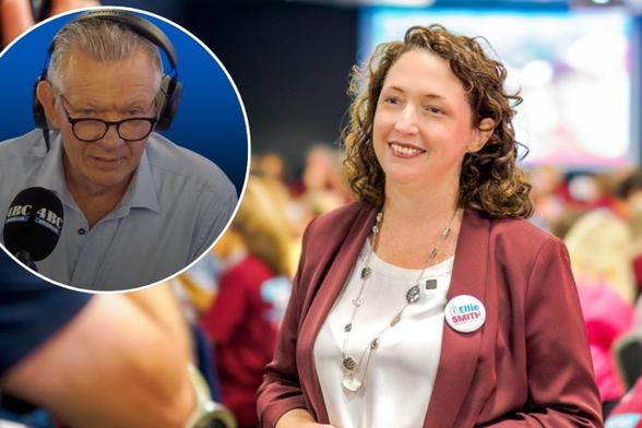 Dickson candidate Ellie Smith absolutely shines in a hostile 4BC interview