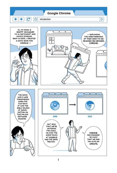 Comic explaining how Chrome tracks you
