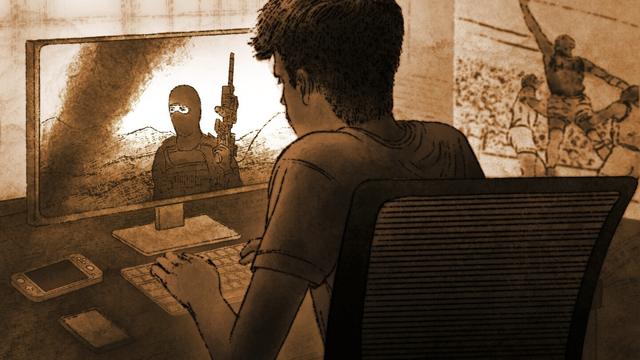 Via porn, gore and ultra-violence, extremist groups are sinking hooks online into the very young
