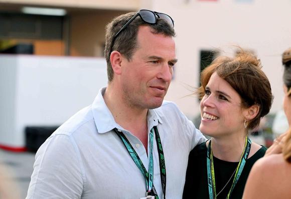 Princess Eugenie Paired a Thigh-High Slit with this Gen Z Shoe Staple at an F1 Race