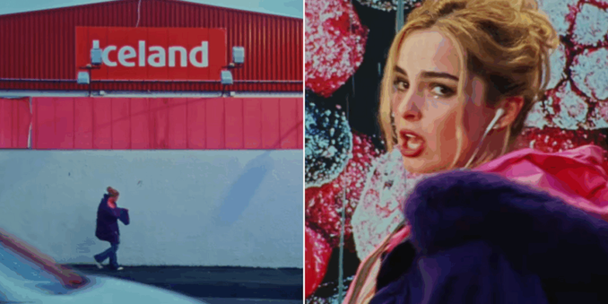 Addison Rae spotted outside UK supermarket Iceland in new music teaser