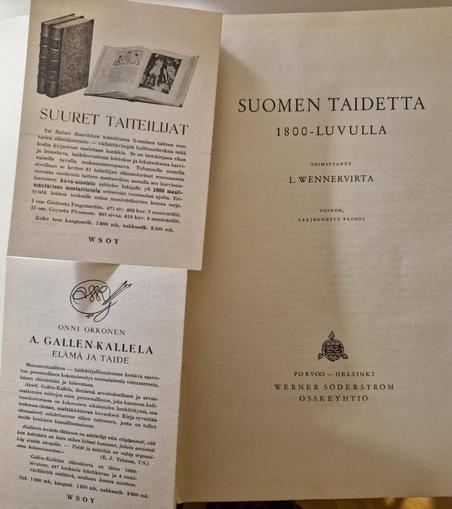 I found a book about 18th century Finnish art from 50s
